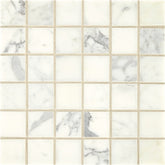 Daltile Marble 2" x 2" Honed Mosaic 12" x 12" Statuario