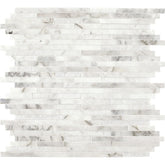 Daltile Marble 12" X 12" Random Linear Venetian Calacatta