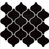 Daltile Color Wheel Retro 3" X 3" Arabesque Matte Matte Black