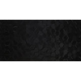 Daltile Multitude 12" X 24" Hex Domino Black