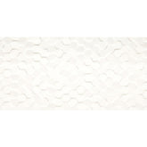 Daltile Multitude 12" X 24" Hex Origami White
