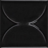 Marazzi Nu_Tempo 4" x 4" Arc Glossy Midnight City
