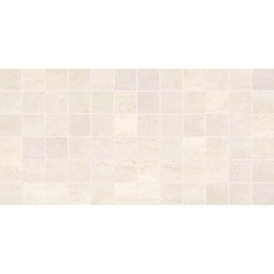 Daltile Cove Creek 2" X 2" Mosaic Straight Joint Off White