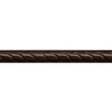 Daltile Anthology Armor 1" X 12" Deco Rope Oil Rub Bronze
