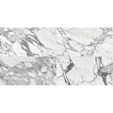 Daltile Marble Attache Lavish 24" x 48" Satin Pearl Arabesque