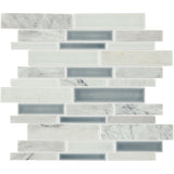 Daltile Raine 12" X 11" Random Linear Cirrus Storm Bld