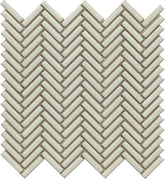 Emser Regala 11"x11" Mini Herringbone Mosaic 1"x2" Polished Bequest