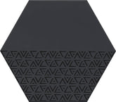 Emser Rhythm 11"x13" Pattern Black