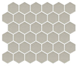 Emser Savvy 11"x12" Hexagon Mosaic 2"x2" Polished Oat