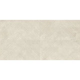 Daltile Chord 12" X 24" Deco Textured Sonata White