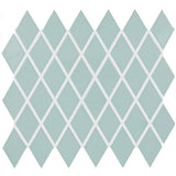 Daltile Color Wheel Retro 2" x 3" Harlequin Mosaic 12" x 13" Glossy Spa