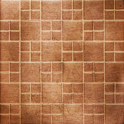 Daltile Metallica 12" X 12" Square Combination Oxidized Copper