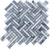 Emser Talento 12"x12" Trellis Mosaic Polished Gris