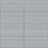 Daltile Color Wheel Mosaic 12'' X 10'' Straight 1'' X 6'' Matte Matte Desert Gray