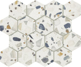 Marazzi Curation 3" Mosaic Hexagon 15" x 12" Shore