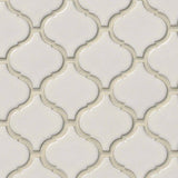 MS International Decorative Mosaic 12" x 12" Arabesque Bianco