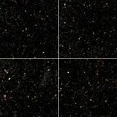 MS International Natural Stone Granite 24" x 24" Polished Black Galaxy