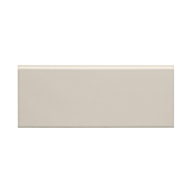 Emser Catch 4" x 10" Bullnose Matte Fawn