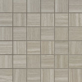 MS International Charishma 2" x 2" Mosaic Matte Silver