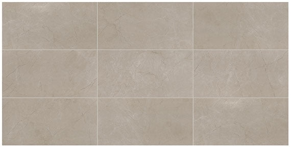 Marazzi Classentino Marble 24" X 48" Matte Coliseum Gray
