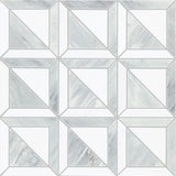 Daltile Gamma 12" X 12" Window Mosaic Mystic Blend