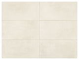 Marazzi Moroccan Concrete 12" x 24" Stepwise Matte Off White