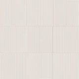 Marazzi Rhyme And Reason 6" X 6" Ripple Mix Bone