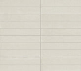 Marazzi Inyo 12" X 10" Straight Joint Microban 1" X 6" Mosaic Crema