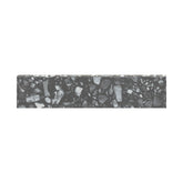 Emser Fragmento 3" x 12" Large Bullnose Matte Black