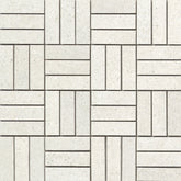 Emser Lunara 1" x 3" Hatch Mosaic 12" x 12" Honed Alcor