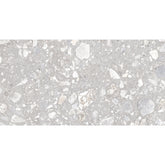 Emser Mixt 2.0 12" x 24" Pebble Matte Silver