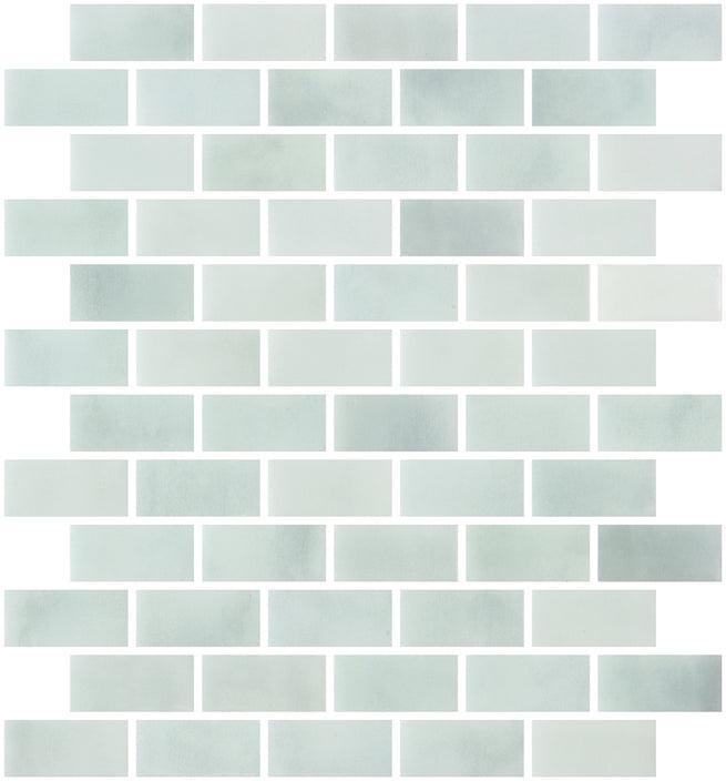 Emser Waterlace 10"x12" Beveled Mosaic 1"X2" Toki