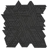 Emser Revify 10" x 11" Edge Mosaic Matte Nero