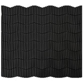 Emser Revify 0.1" x 1.3" Keys Mosaic 10" x 12" Matte Nero