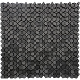 Emser Revify 12" x 12" Penta Mosaic Matte Nero