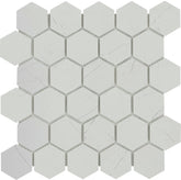 Emser Solara 10"x11" Hexagon Mosaic 2" Cabrio
