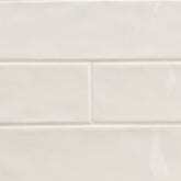 MS International Urbano 12" x 12" Subway 4" x 12" Glossy Crema