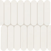 Daltile Artefino Element 5.5" x 6" Capsule Mosaic 13" x 12" White