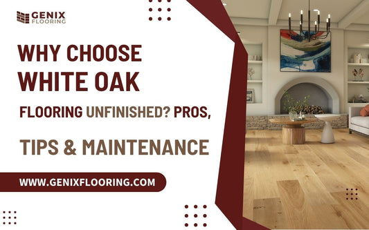 Select White Oak Flooring Unfinished: Wide Solid Planks for Timeless Style