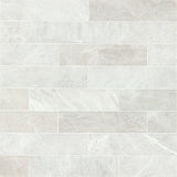 Bedrosians Marble 3" x 12" Brushed Iceberg White