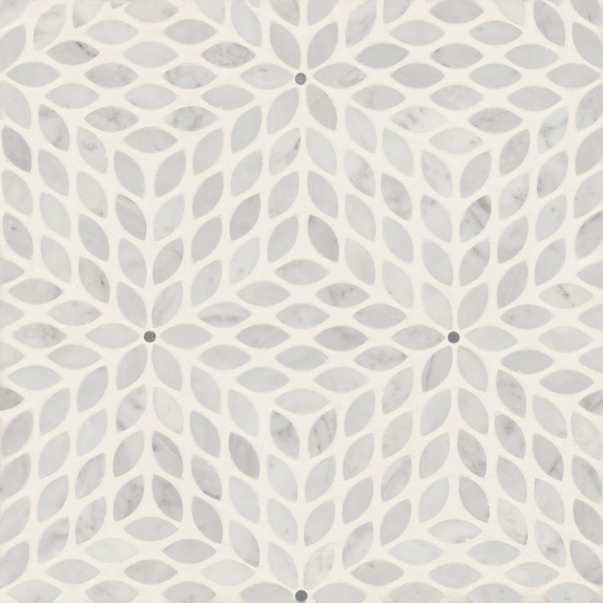 Bedrosians Celeste 14.25" x 16.25" Honed White Carrara/Bardiglio