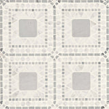 Bedrosians Atrium 15.75" x 15.75" White Carrara/Bardiglio