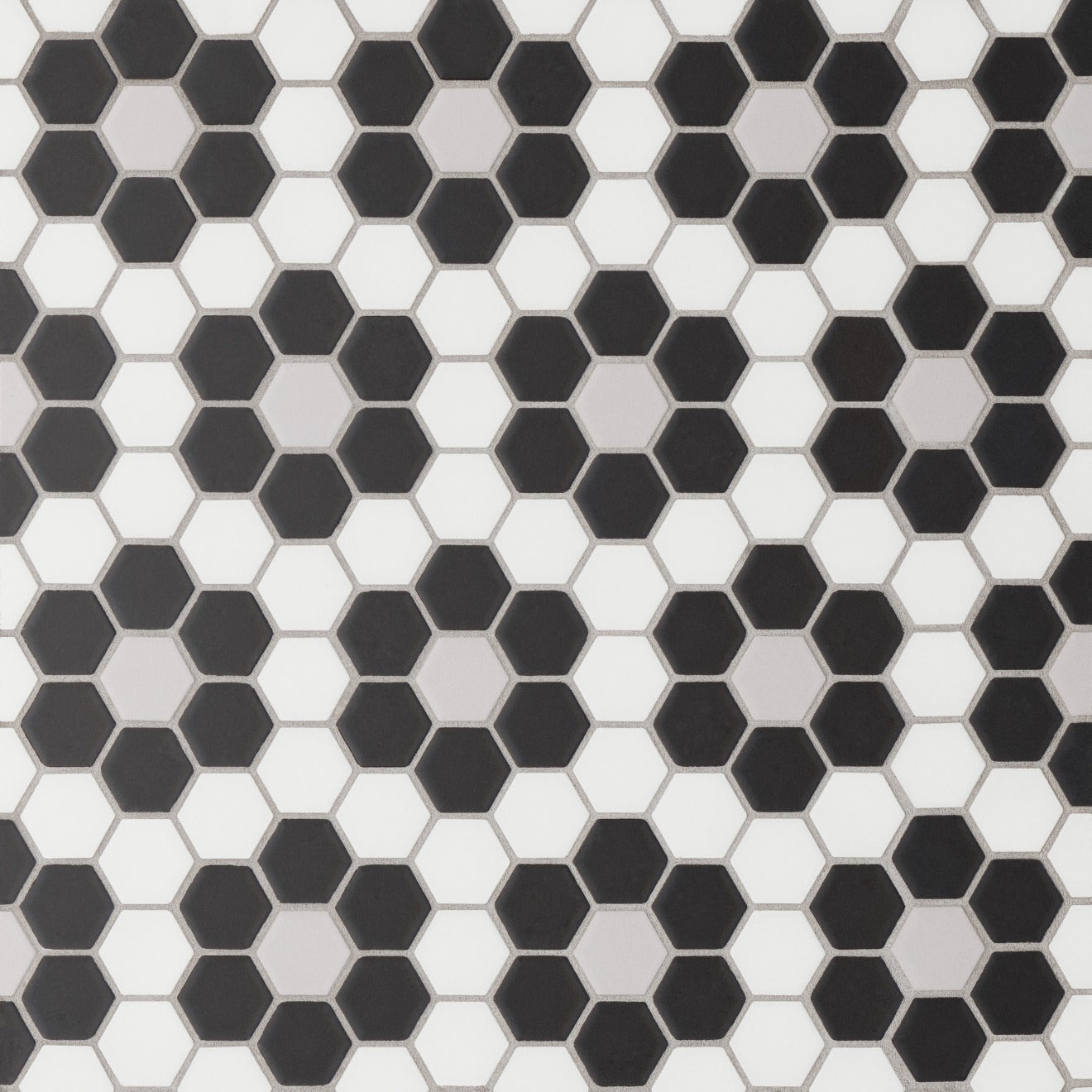 Bedrosians Le Cafe 1" x 1" Deco Design Mosaic  Deco Design 6