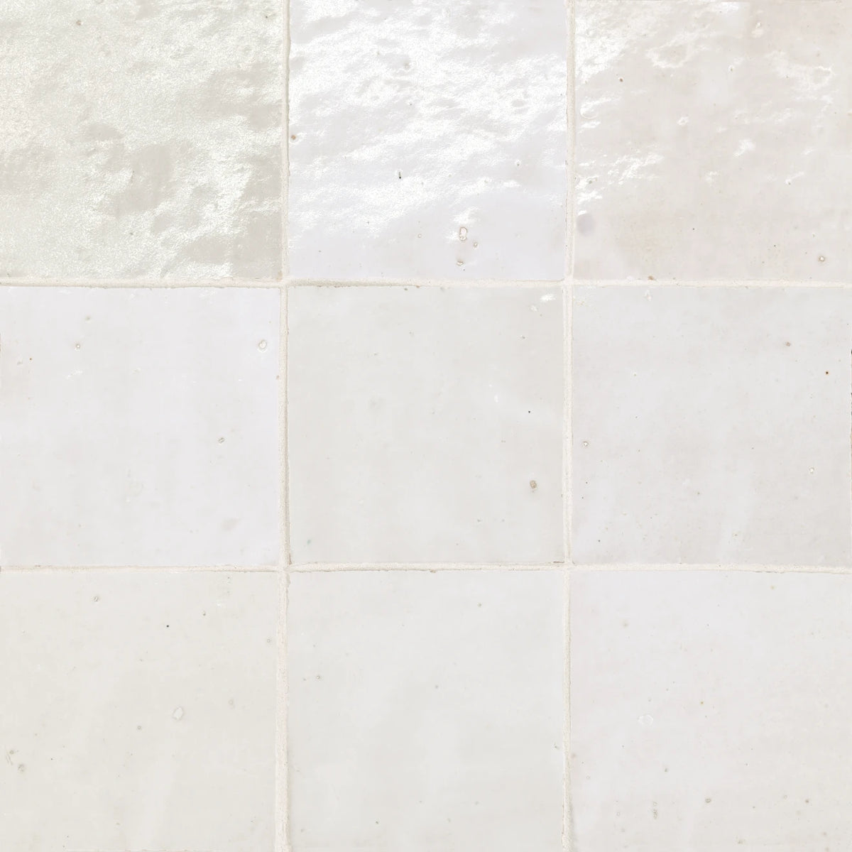 Bedrosians Zagora 4" X 4" Gloss Blanc