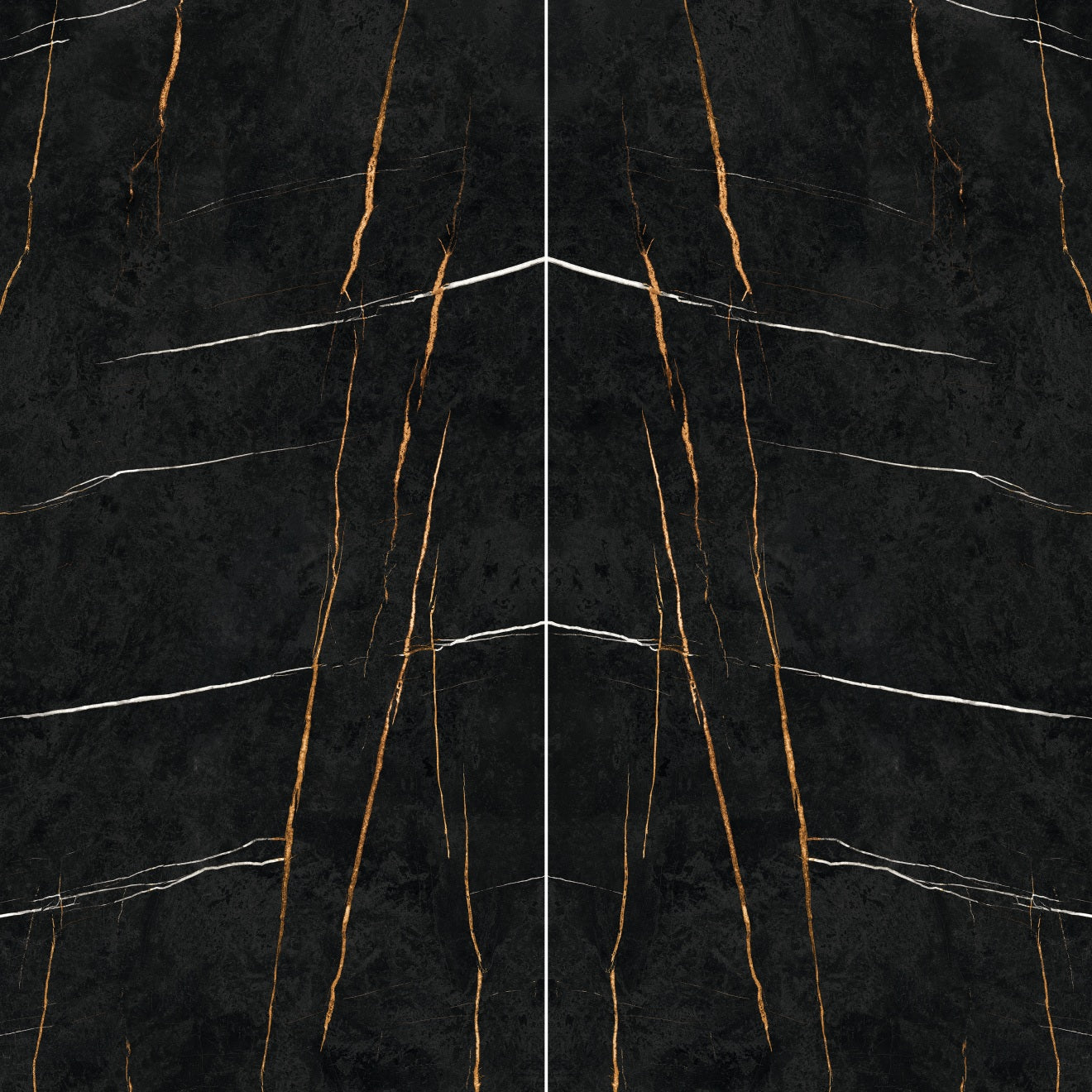 Bedrosians Magnifica Encore Luxury Slab 63" x 126" Bookmatched Polished Sahara Noir
