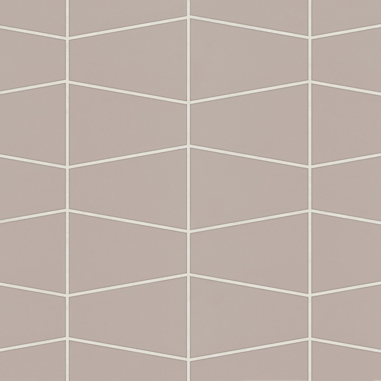 Bedrosians Marin 8.25" X 13" Trapezoid Mosaic Coastal Cliff / Taupe