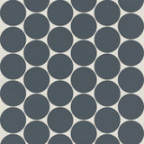 Bedrosians Marin 10.5" X 11.75" Penny Mosaic 2" Midnight Tide / Navy Blue