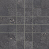 Bedrosians Area 51 12" X 12" Mosaic 2" X 2" Black