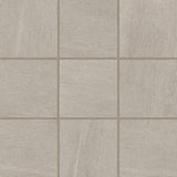 Bedrosians Magnifica 4" x 4" Mosaic 12" x 12" Honed Basalt Sand