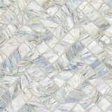 Bedrosians Magnifica Era Luxury 1" x 4" Herringbone Mosaic 12" x 12"  Fusion